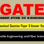 Download GATE TF Question Paper